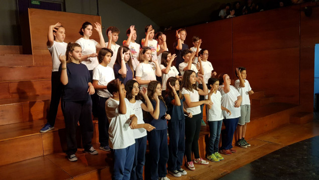 imagen Estudiantes de primaria se formaron en Lengua de Señas Argentina