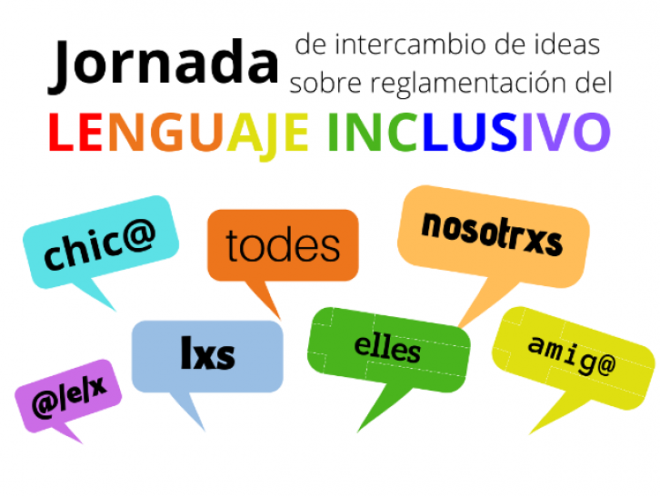 imagen Intercambiarán ideas sobre el uso del lenguaje inclusivo