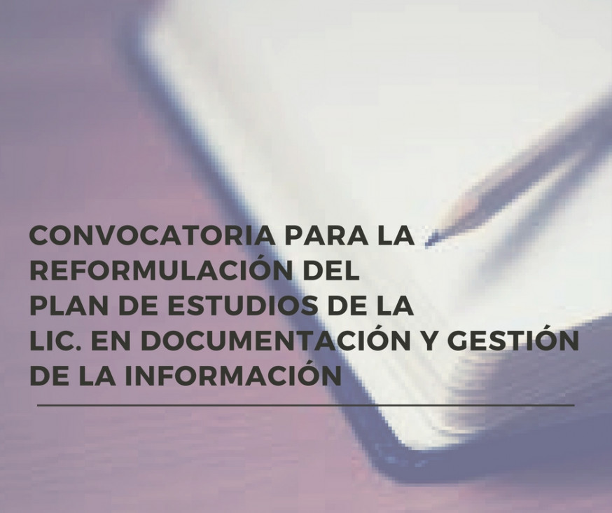 imagen Llamado a docentes y egresados para reformular plan de estudios