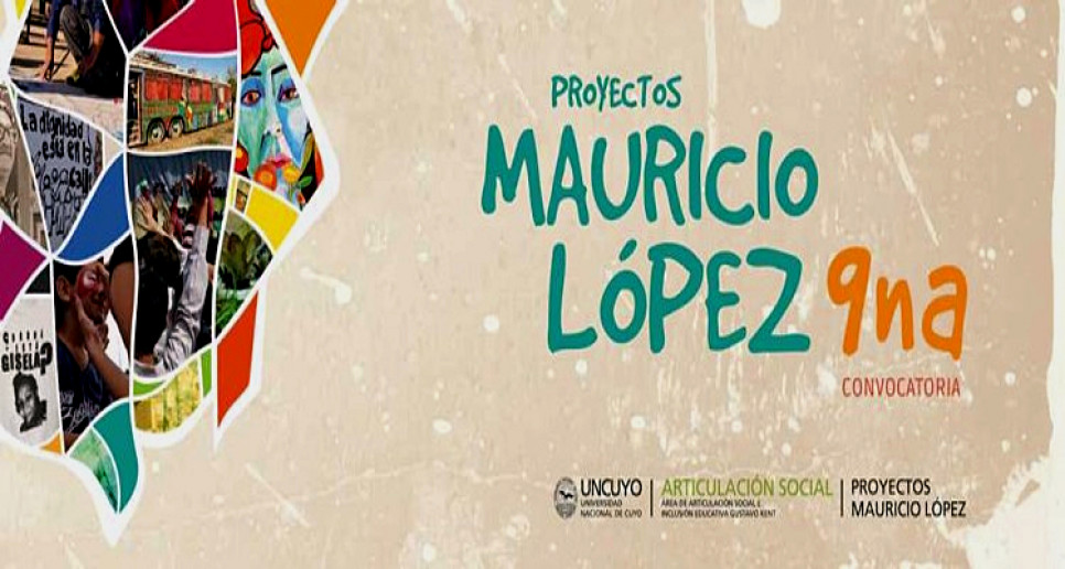 imagen La reunión informativa Proyectos Mauricio López será el día 3/11. La convocatoria se extiende hasta el 21 de noviembre.