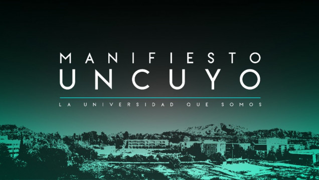 imagen Manifiesto UNCUYO: la Universidad que somos se muestra en un ciclo de TV