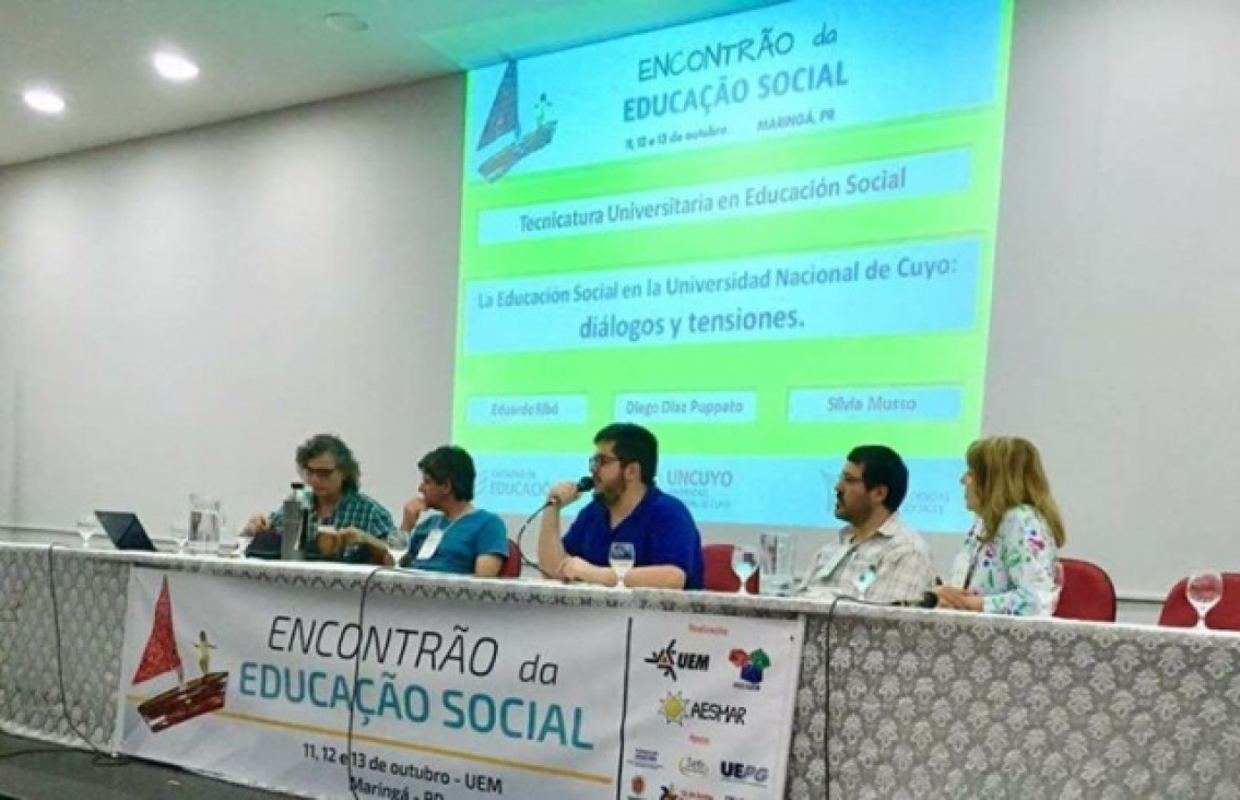 imagen La Facultad de Educación presente en un Encuentro de Educación Social en Brasil