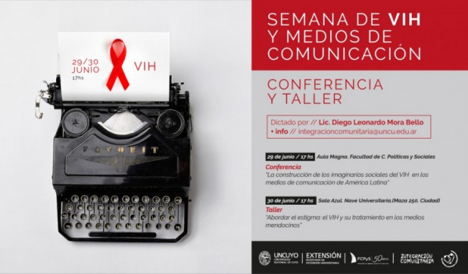 imagen Realizarán actividades en "La Semana del VIH y los Medios"