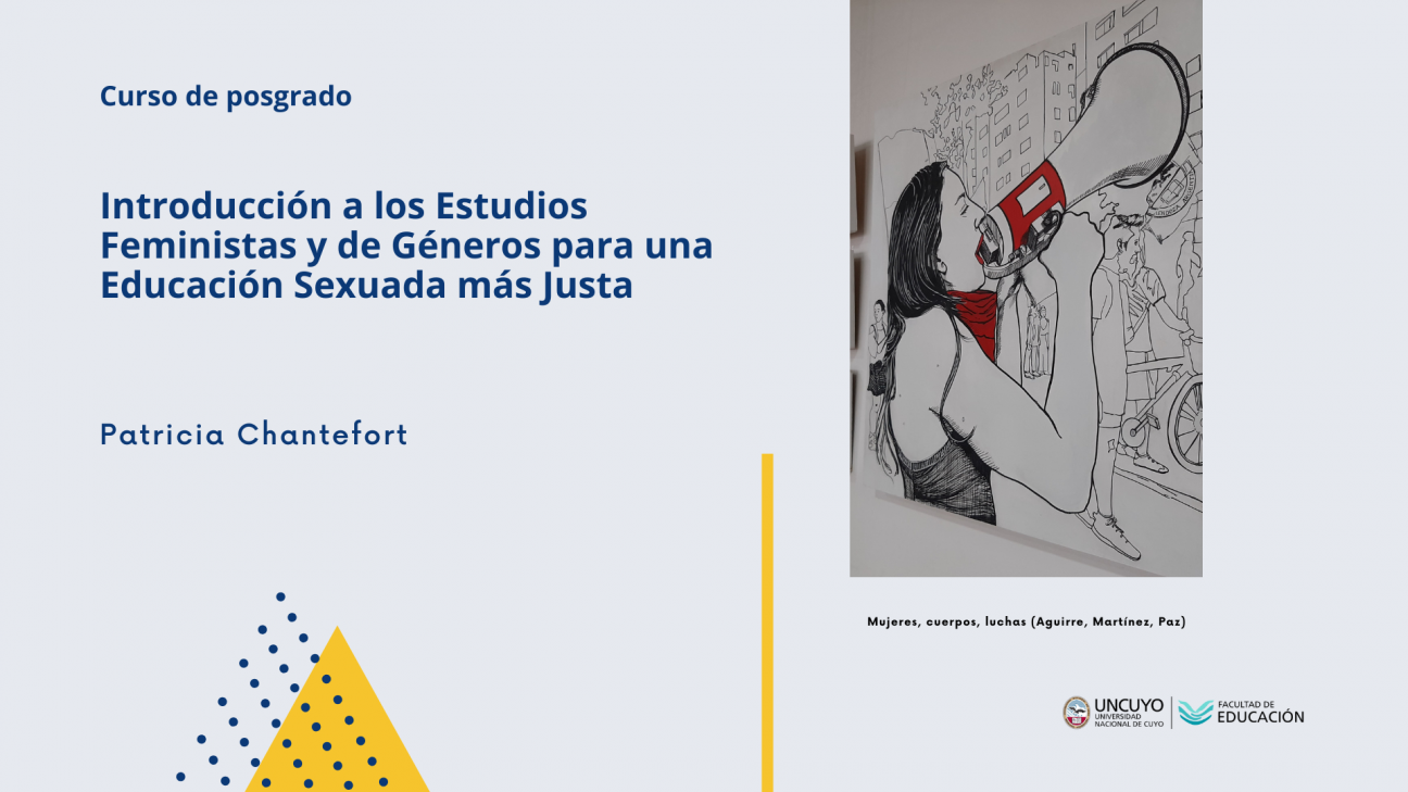 imagen Dictarán un curso de posgrado sobre Introducción a los Estudios Feministas y de Géneros para una Educación Sexuada más Justa 