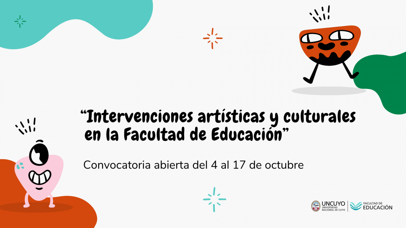 imagen Financiarán proyectos artísticos y culturales en la Facultad de Educación