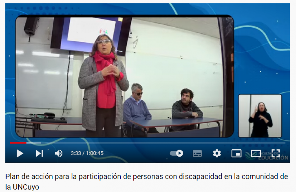 imagen La Facultad de Educación fue sede virtual de un nuevo encuentro de la Red Universitaria de Educación Especial