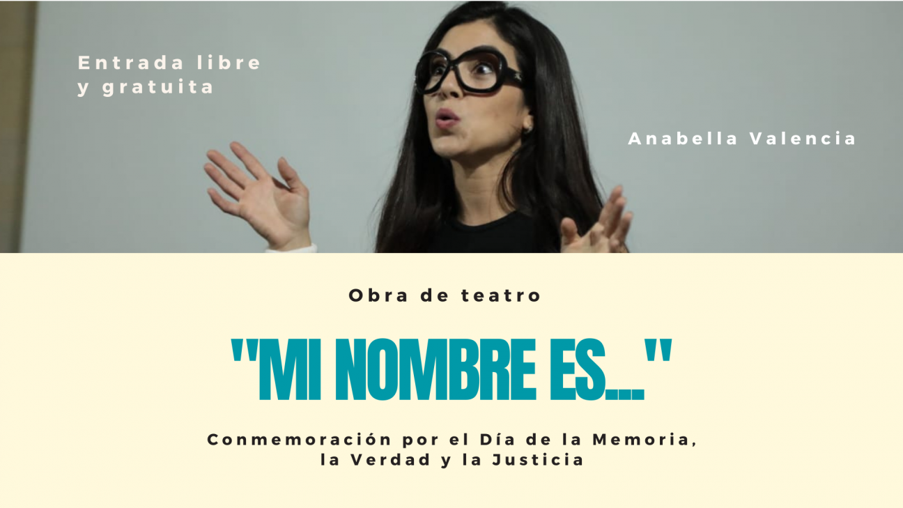 imagen Obra de teatro que honra a las víctimas de la última dictadura presentarán en la Facultad de Educación