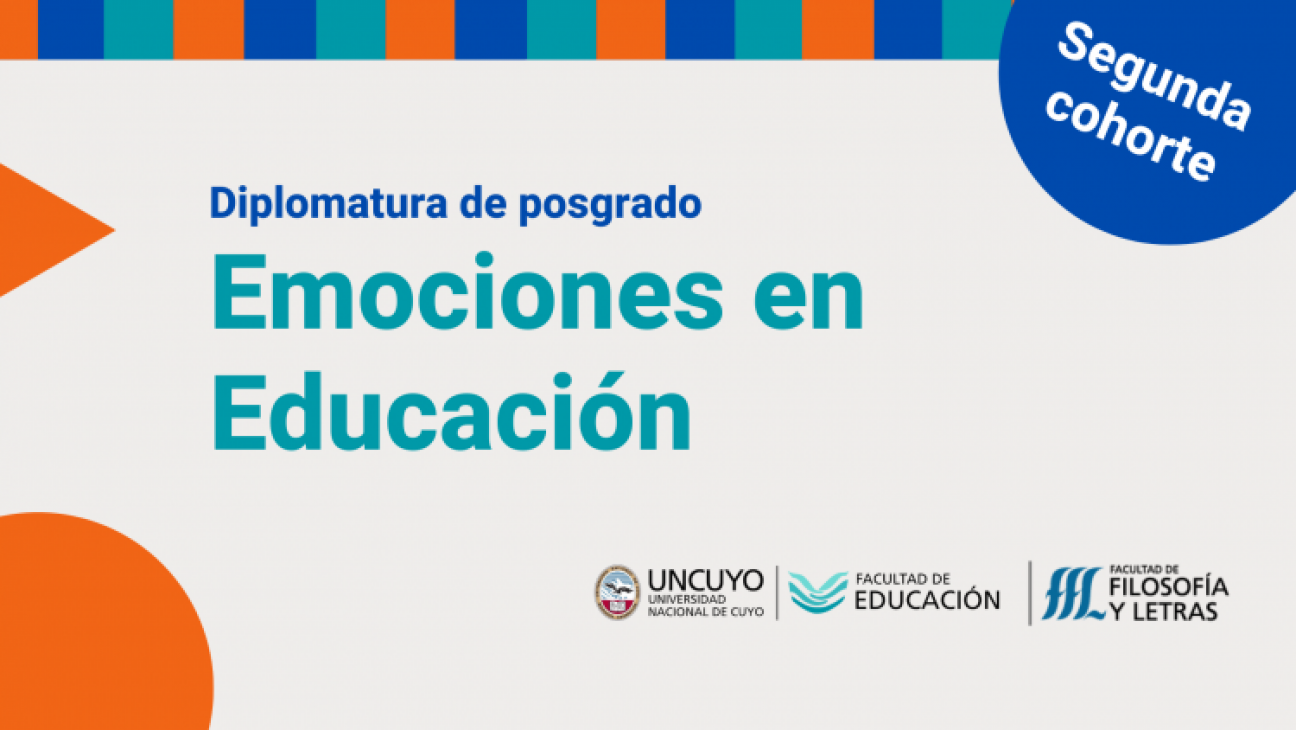 imagen Docentes de todos los niveles podrán cursar la Diplomatura en Emociones en Educación de la UNCUYO