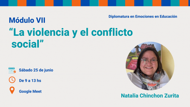 imagen Violencia y conflicto social serán tema de análisis de la especialista Natalia Chinchon Zurita