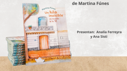 imagen Presentación del libro “Un hilo invisible” de Martina Fúnes