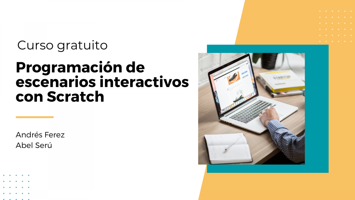 imagen Programación de escenarios interactivos con Scratch