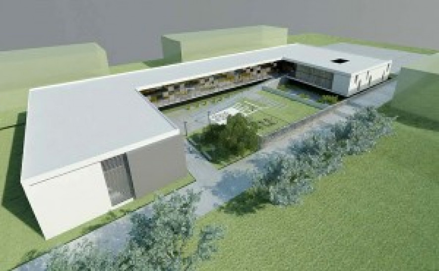 imagen Avances en la construcción del nuevo edificio de la Facultad