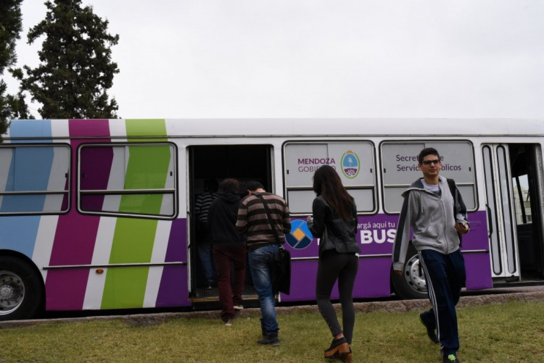 imagen Realizarán cargas de Red Bus en la UNCUYO