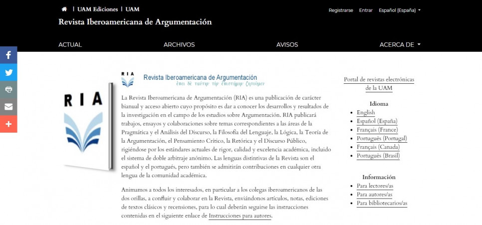 imagen Revista Iberoamericana publicó investigación de la Facultad