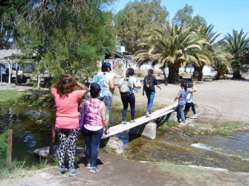 imagen Estudiantes del Taller "Geografía de Mendoza" visitaron la Laguna del Viborón