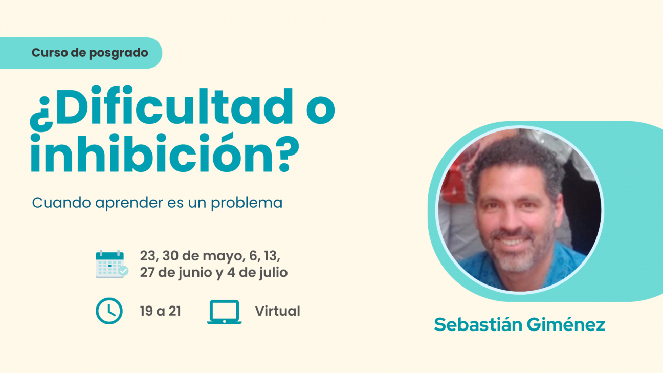imagen Un curso abordará las dificultades e inhibiciones para aprender