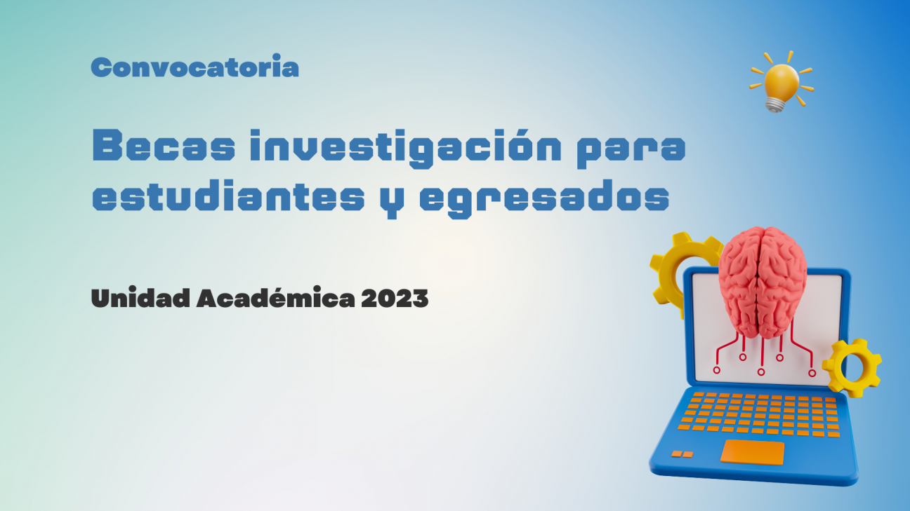 imagen Estudiantes y egresados podrán postular a becas de investigación