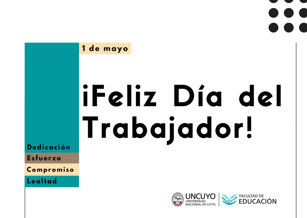 imagen ¡Feliz Día del Trabajador!