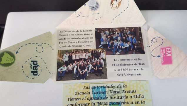 imagen La Escuela Carmen Vera Arenas realiza su Acto de Colación 2018