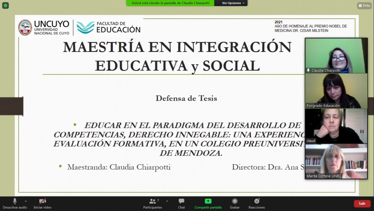 imagen Nueva magíster de la Facultad investigó sobre el desarrollo de competencias en educación