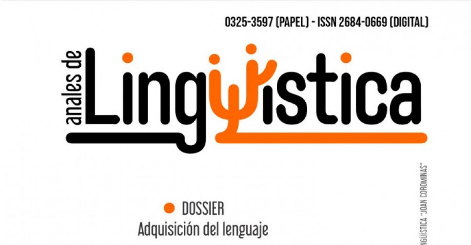imagen Está disponible el nuevo número de la revista Anales de Lingüística