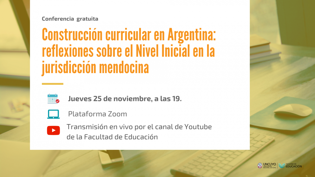 imagen Disertarán sobre estructuración curricular y Nivel Inicial