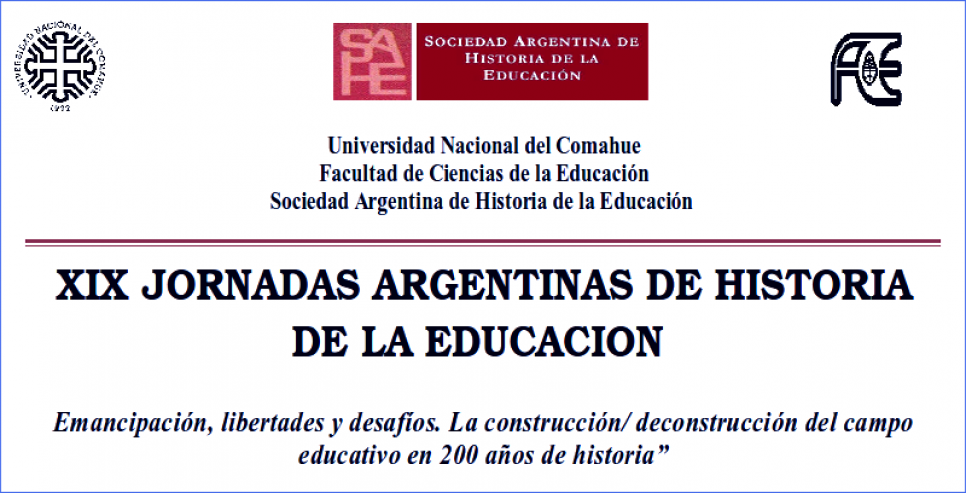 imagen Cierra la presentación de resúmenes a las XIX Jornadas Argentinas de Historia de la Educación