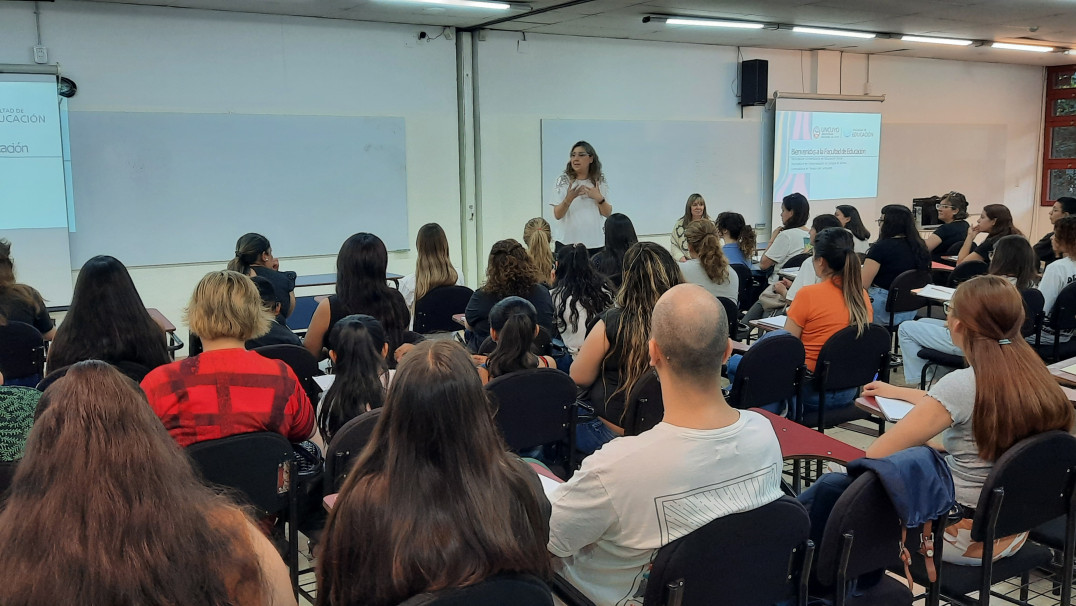 imagen Aspirantes de la Facultad de Educación comenzaron a cursar el ingreso