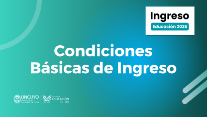 imagen Condiciones Básicas de Ingreso