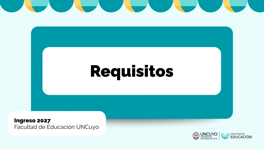imagen Requisitos para el Ingreso