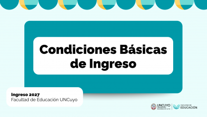 imagen Condiciones Básicas de Ingreso