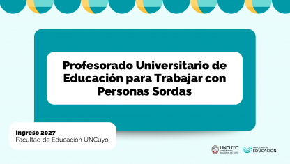 imagen Profesorado Universitario de Educación para Trabajar con Personas Sordas