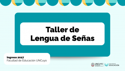 imagen Módulo 3: Taller de Lengua de Señas