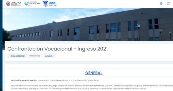 Comenzó El Curso De Ingreso Y Nivelación - FE Ingreso