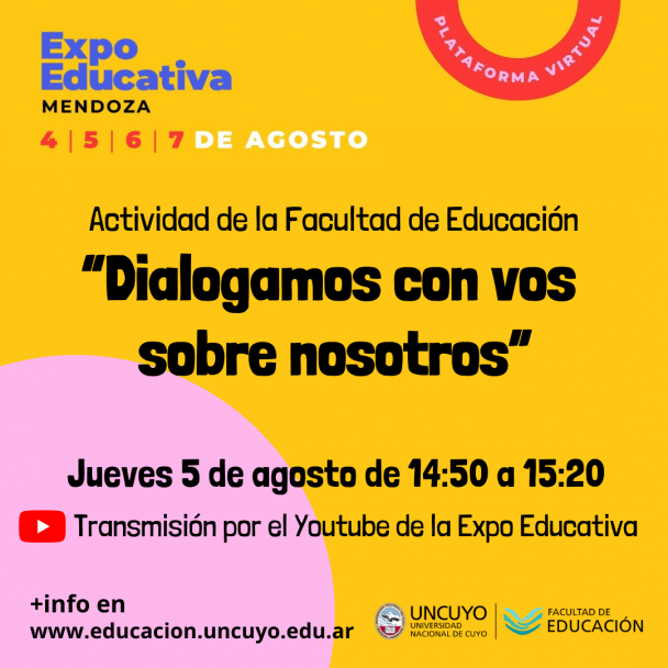imagen Actividades de la Facultad de Educación en la Expo Educativa 2021
